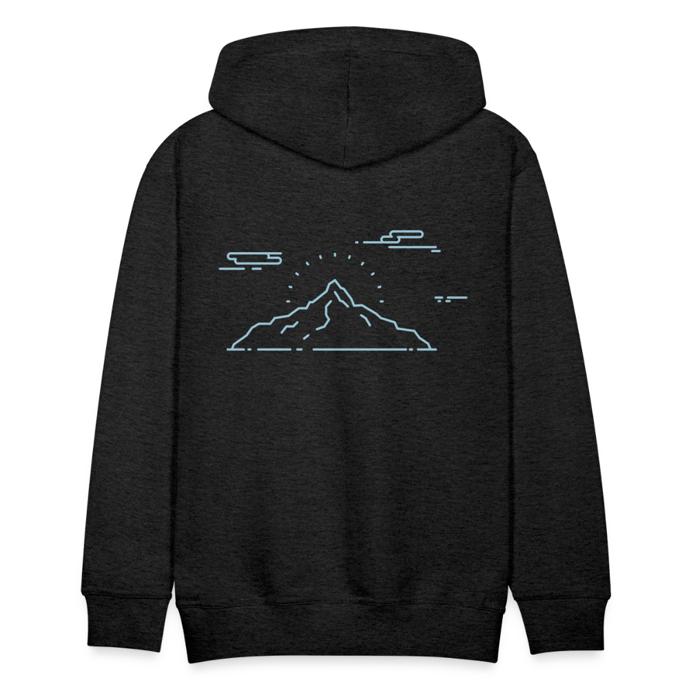 Mountains  Men’s Premium Hoodie - charcoal grey