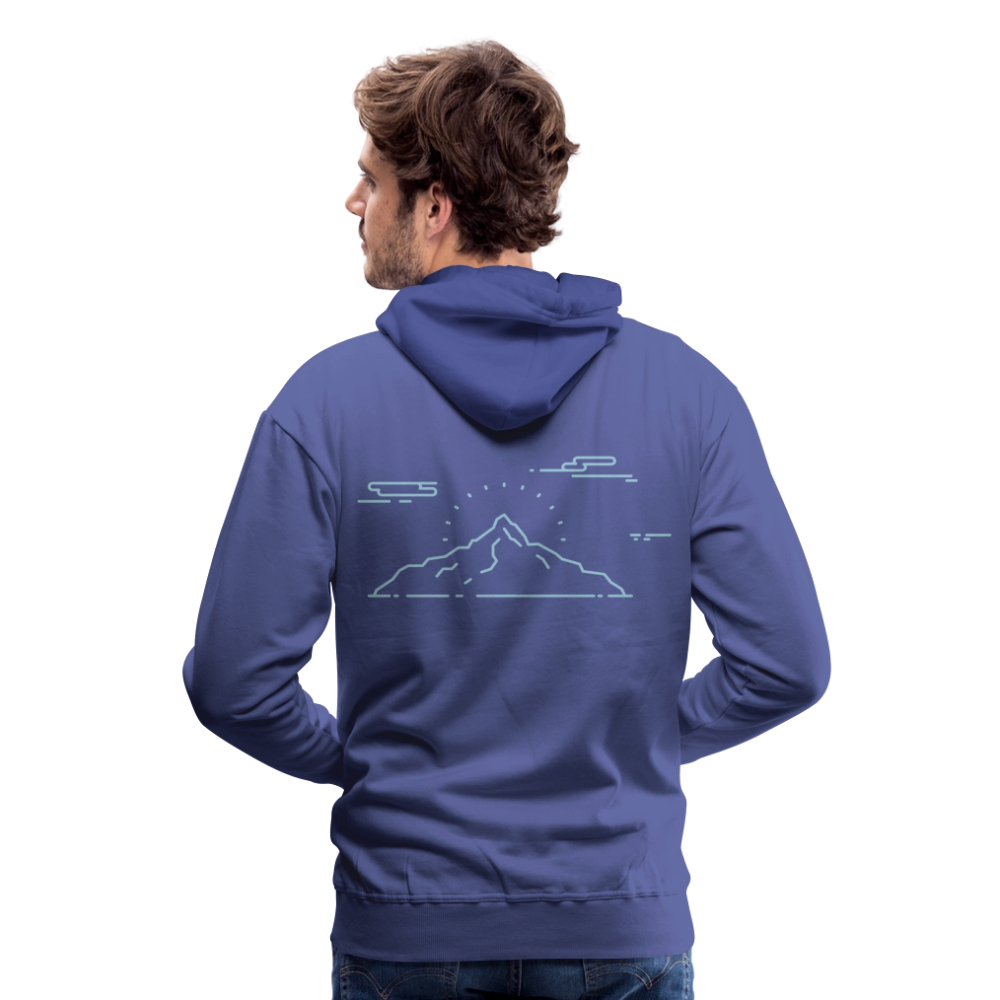 Mountains  Men’s Premium Hoodie - royal blue