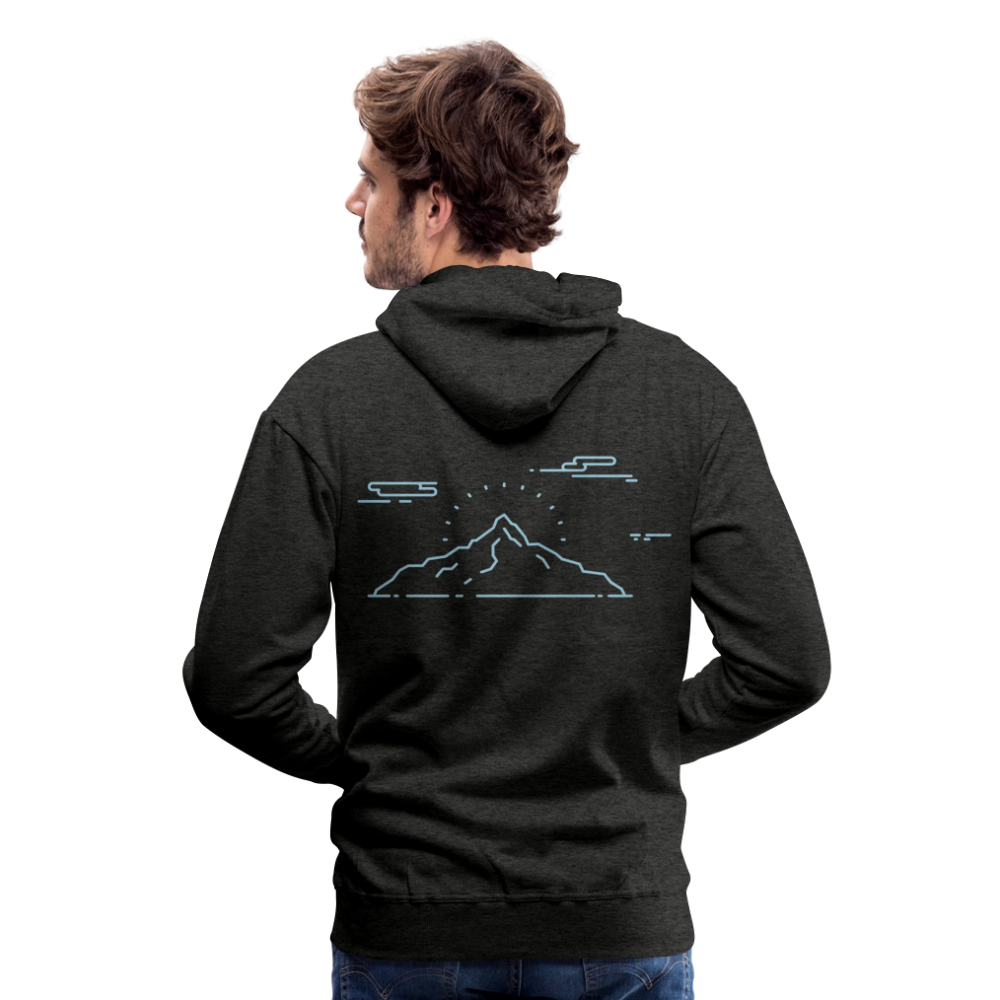 Mountains  Men’s Premium Hoodie - charcoal grey
